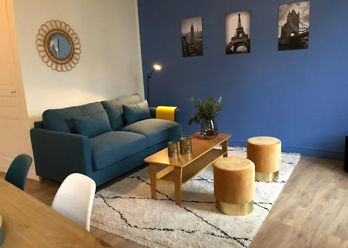 Joli Appartement Le Gutenberg T2 4P Quartier Mirabeau Proche Gare